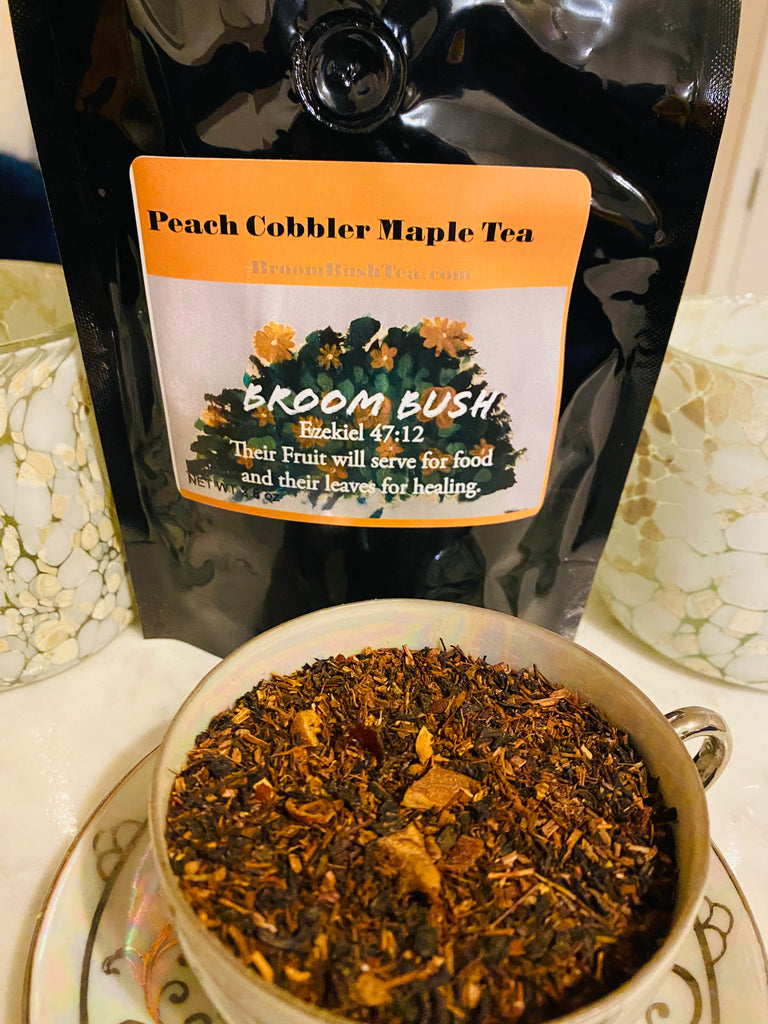 Lady Broom’s Peach Cobbler Tea